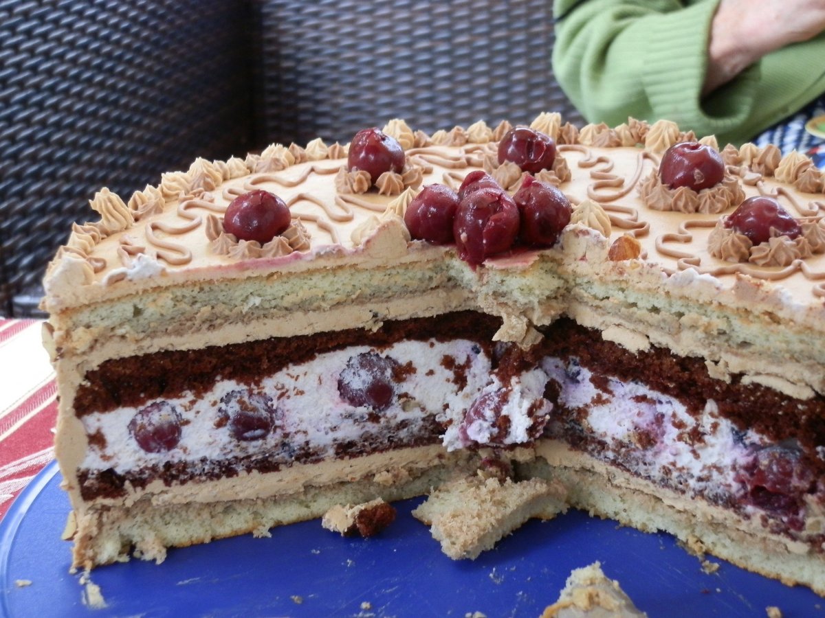 Черничный крем чиз