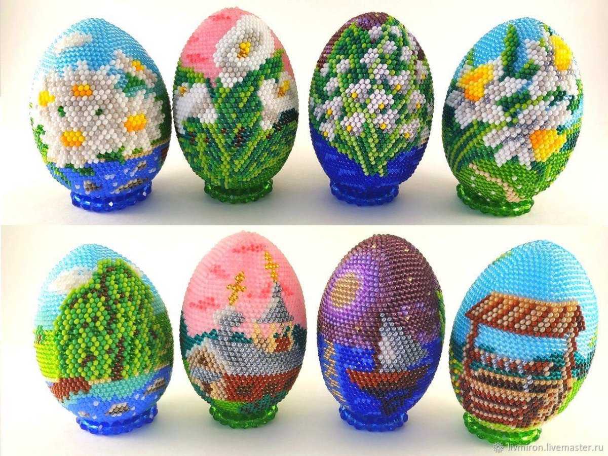 Пасхальное яйцо мозайка