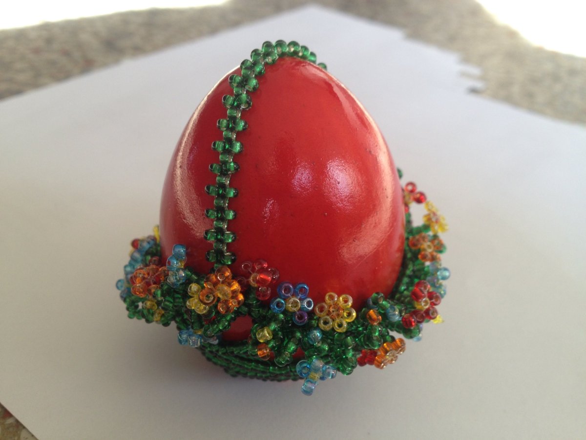 Поделки из бисера на Пасху