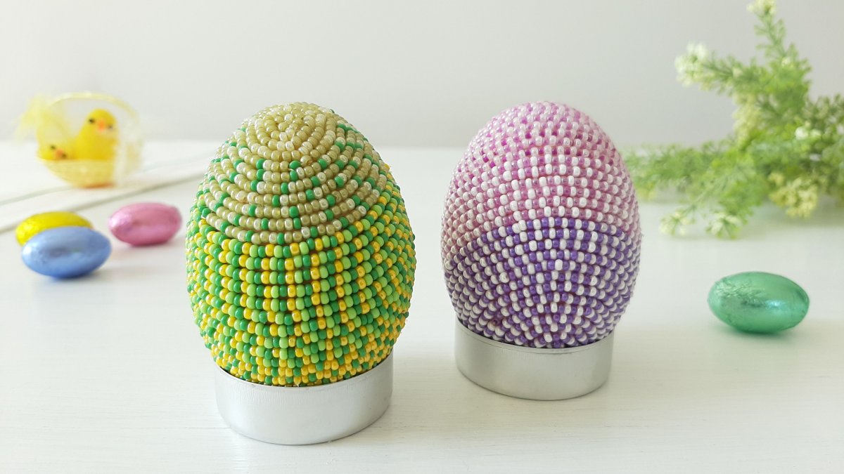 Яйцо Ткачество бисер