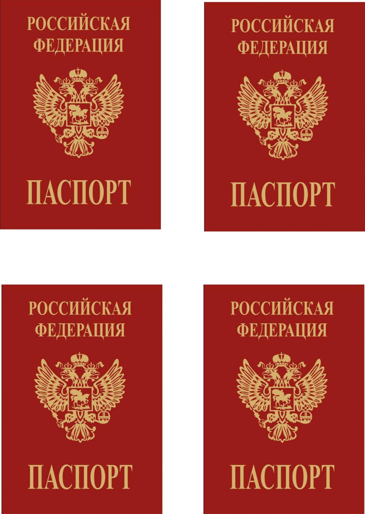 Паспорт для печати на сахарной бумаге