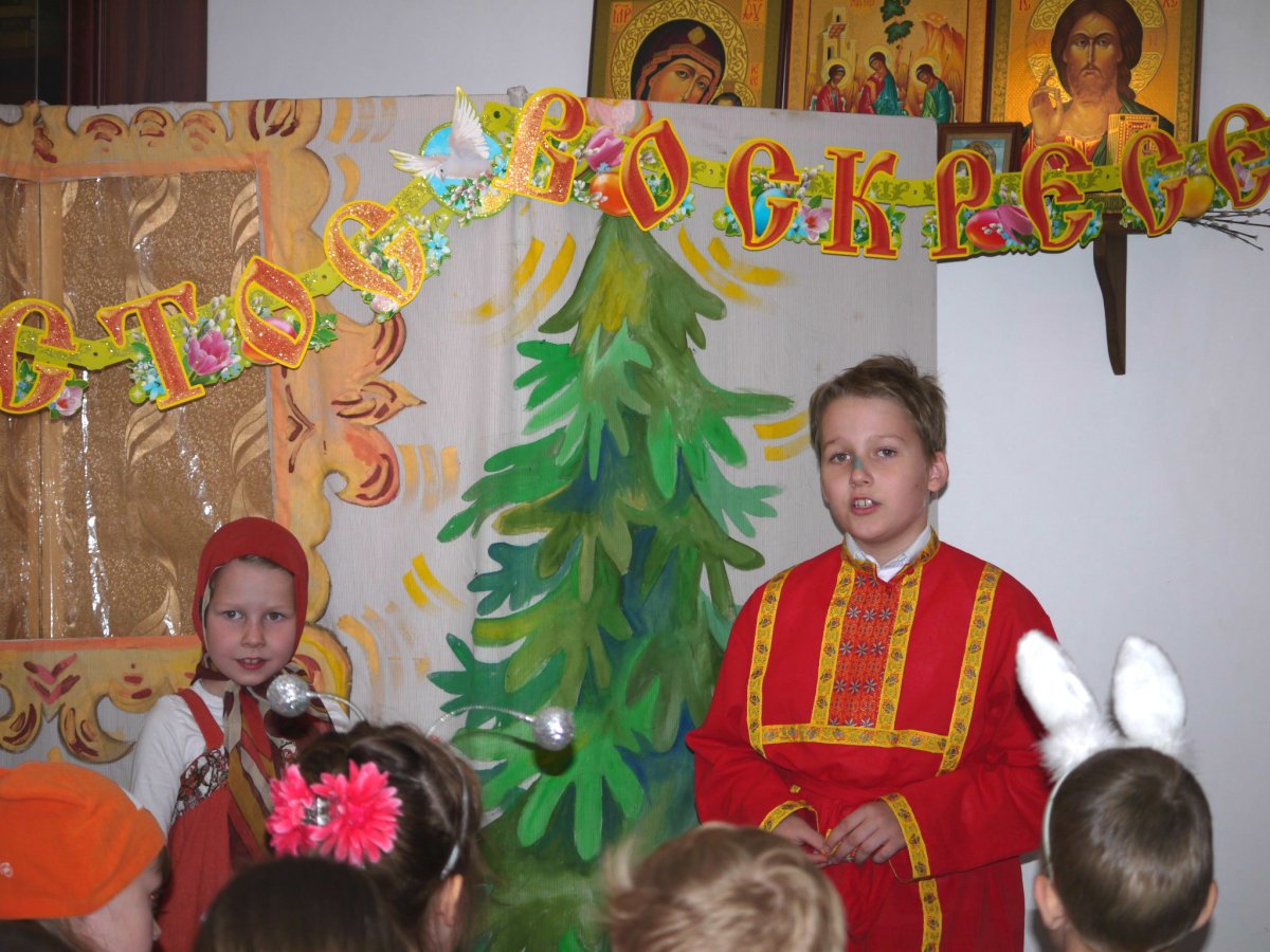 Фотосессия к Пасхе Воскресная школа