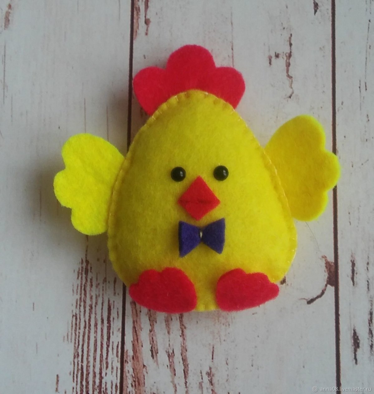 Магниты на Пасху из фетра