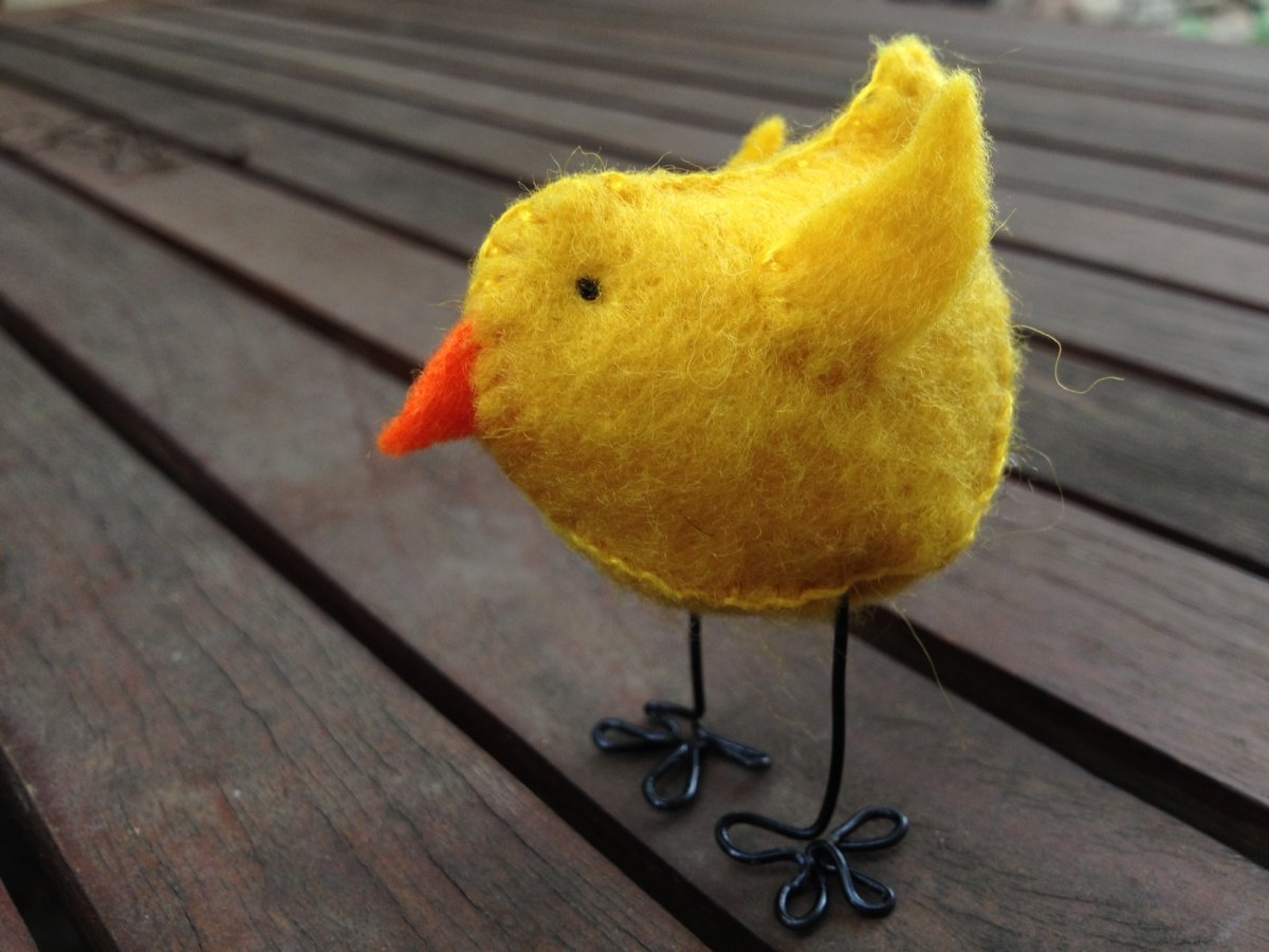 Пасхальные сувениры из фетра