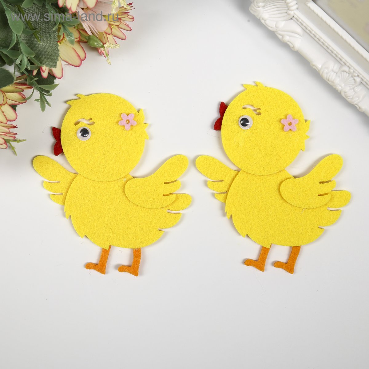 Цыпленок из фетра