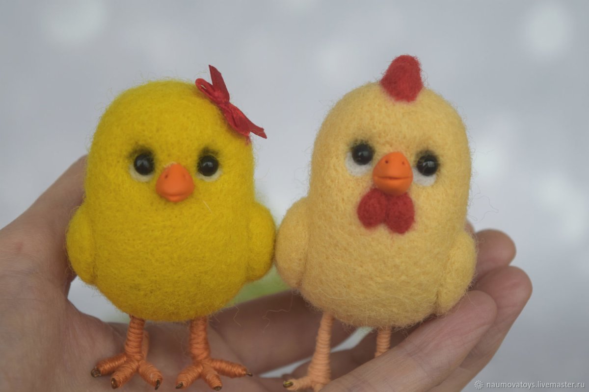 Пасхальная Курочка из фетра