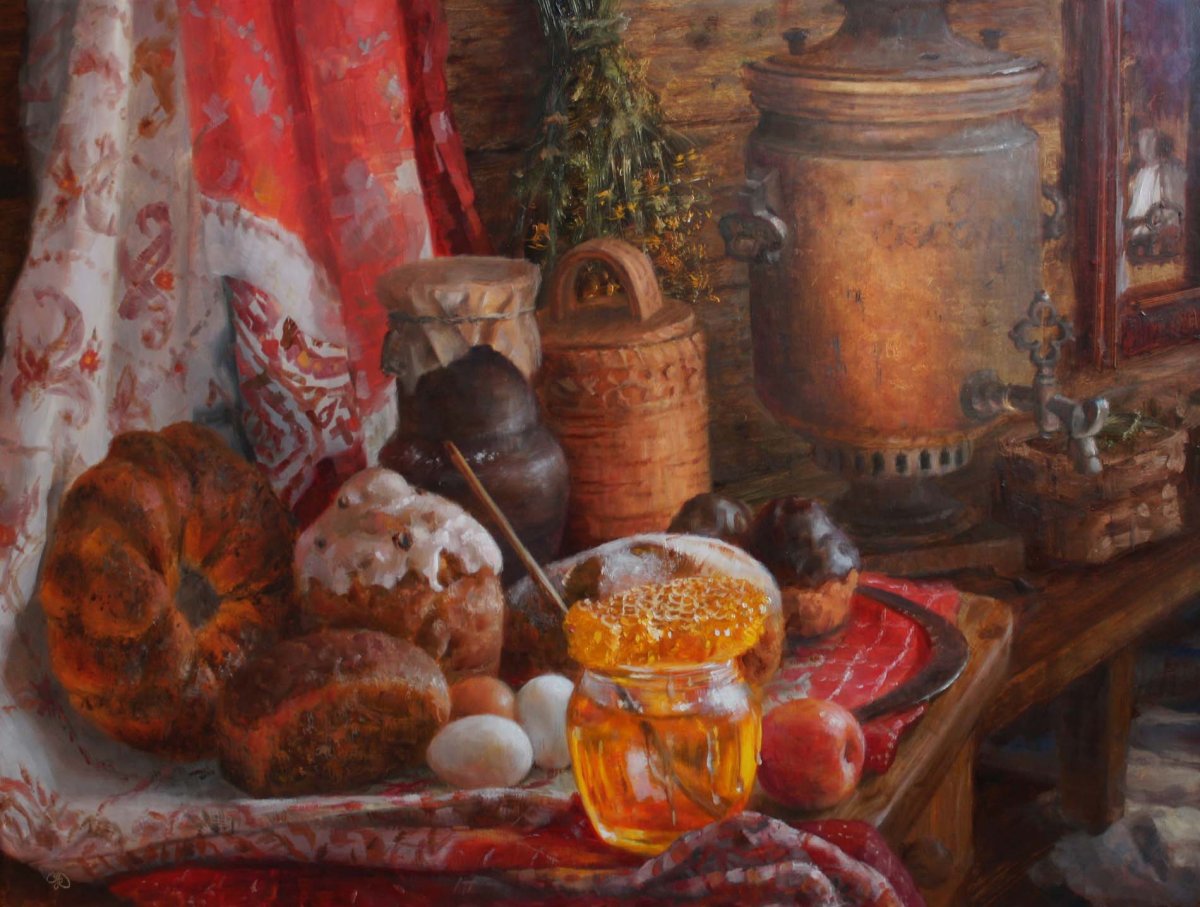Вдовин Федор Пасхальный натюрморт