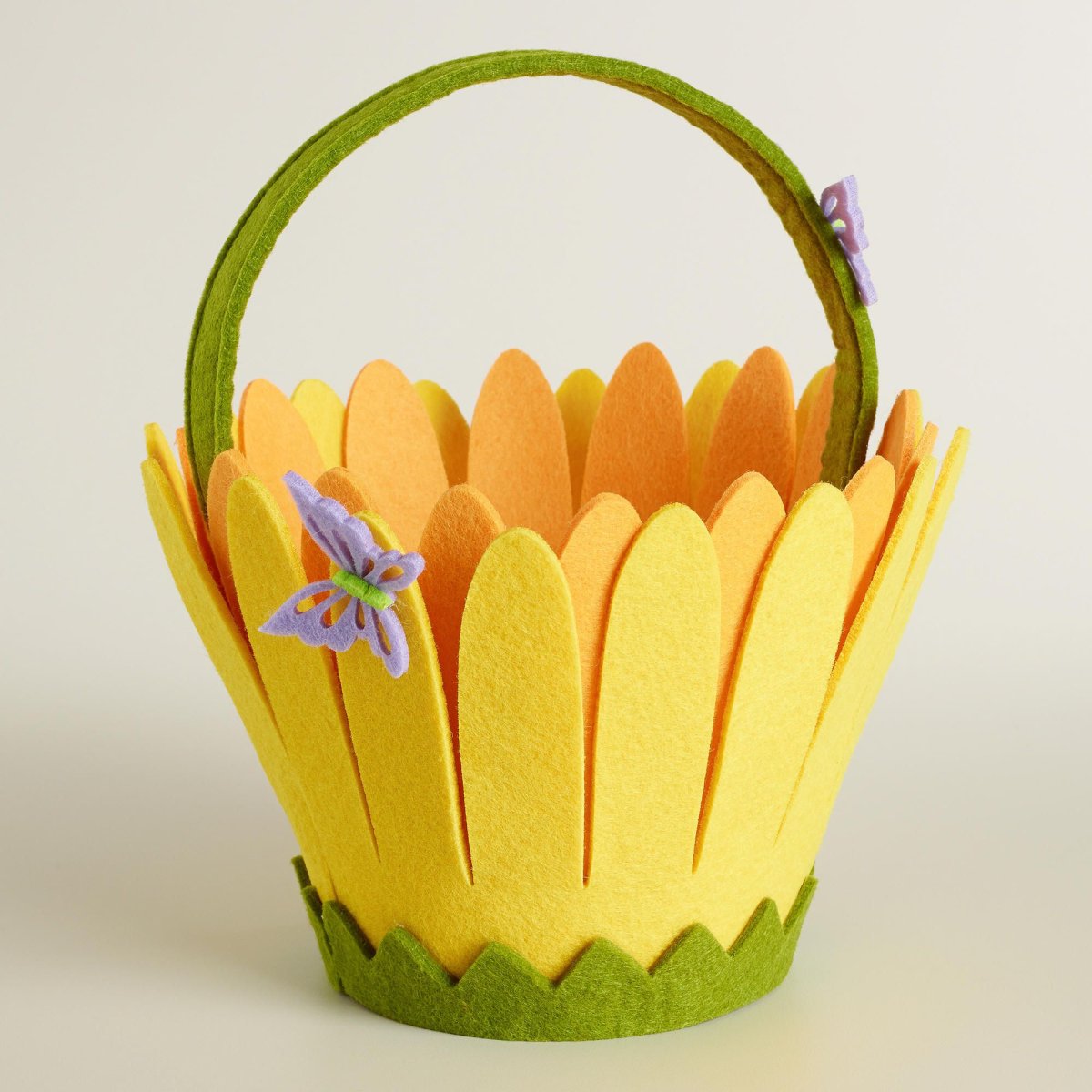 Корзинка из фетра