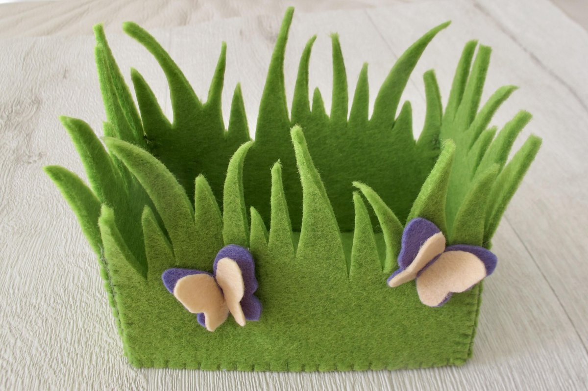 Поделка на Пасху в корзинке