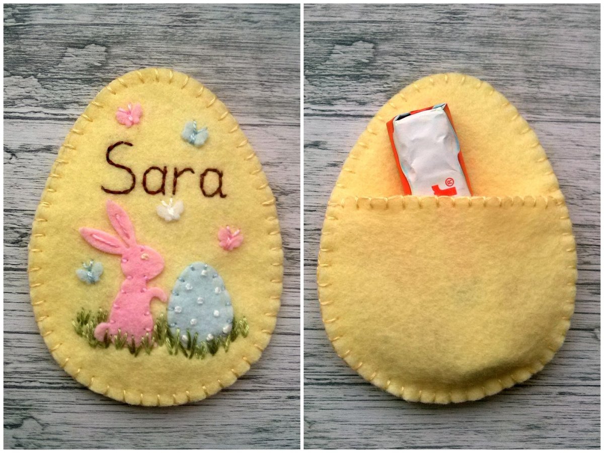 Аппликация Пасхальная корзинка