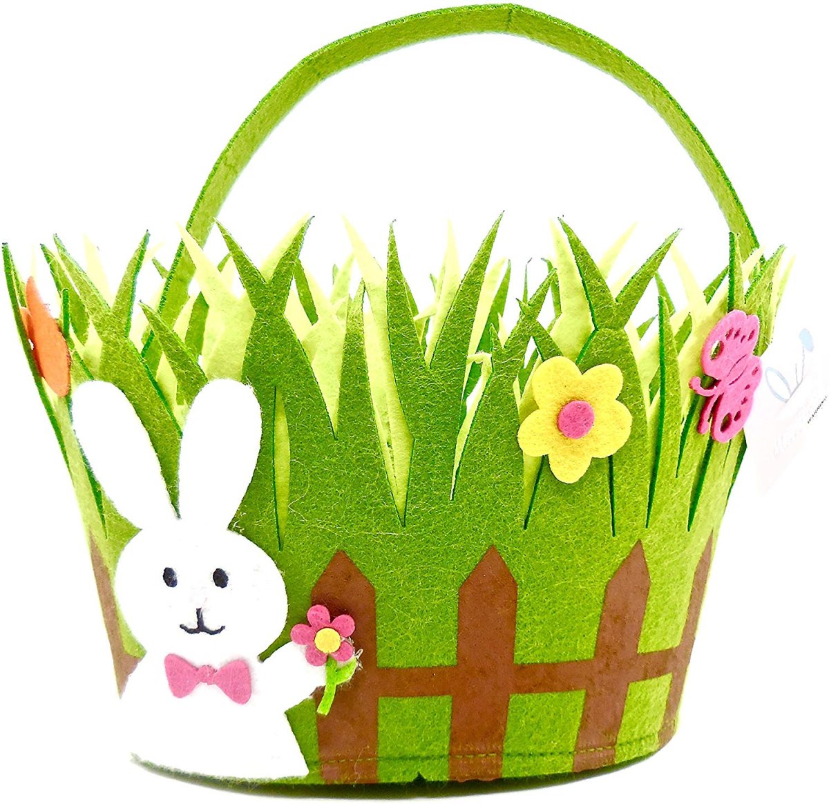 Корзинка из фетра на Пасху