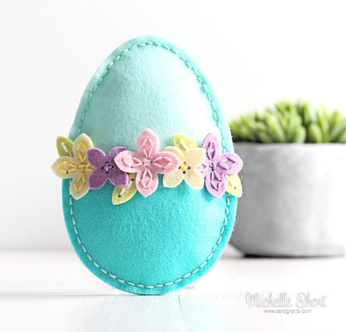 Яички из фетра