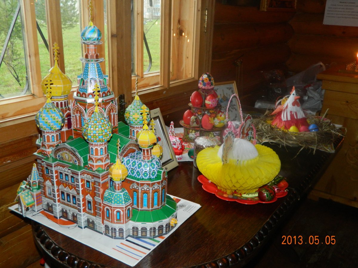 Церковь из пластилина