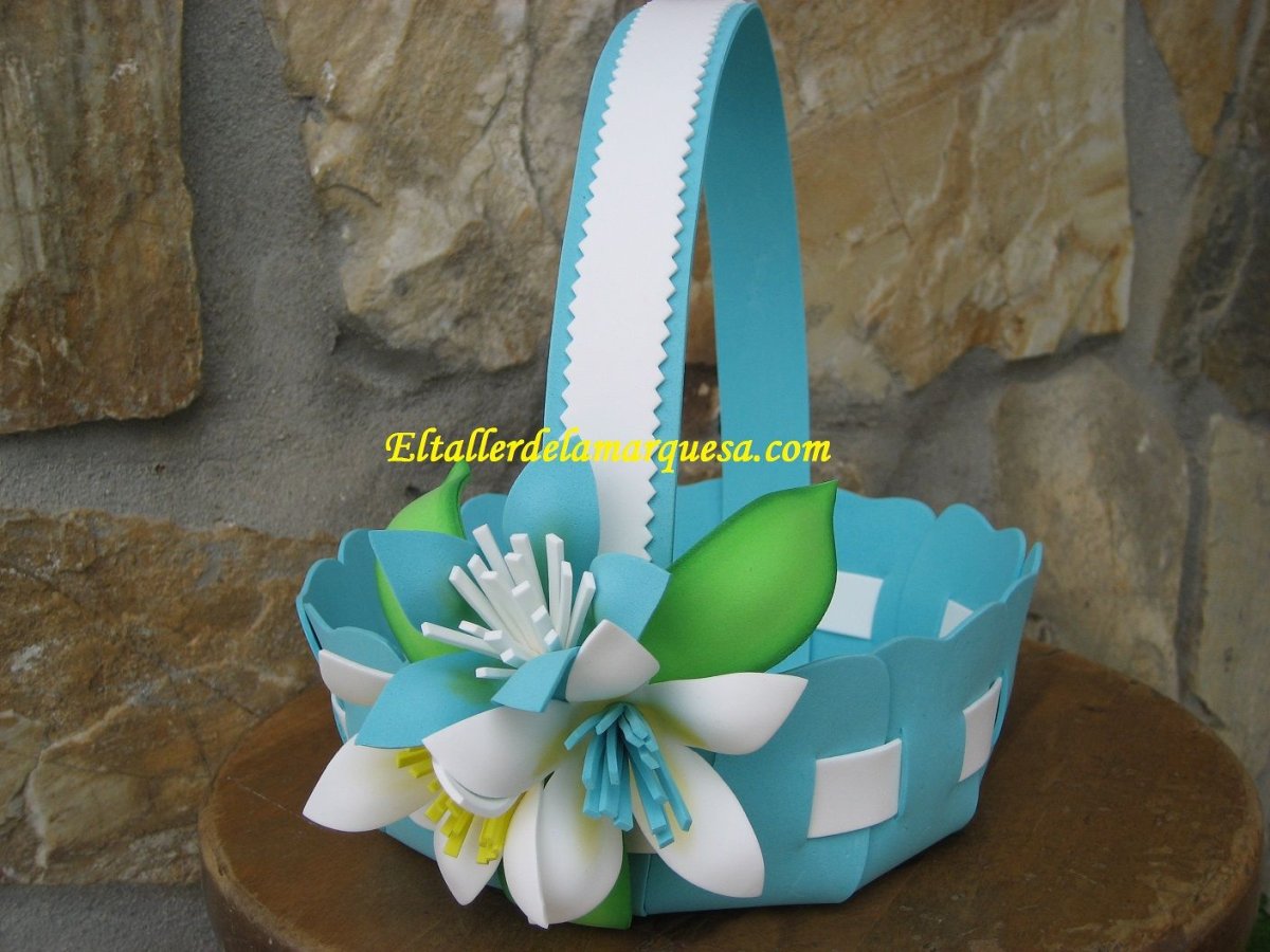 Корзинка из фетра