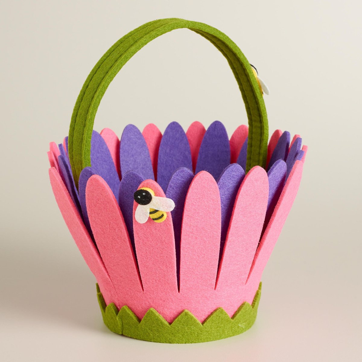 Корзина из фетра