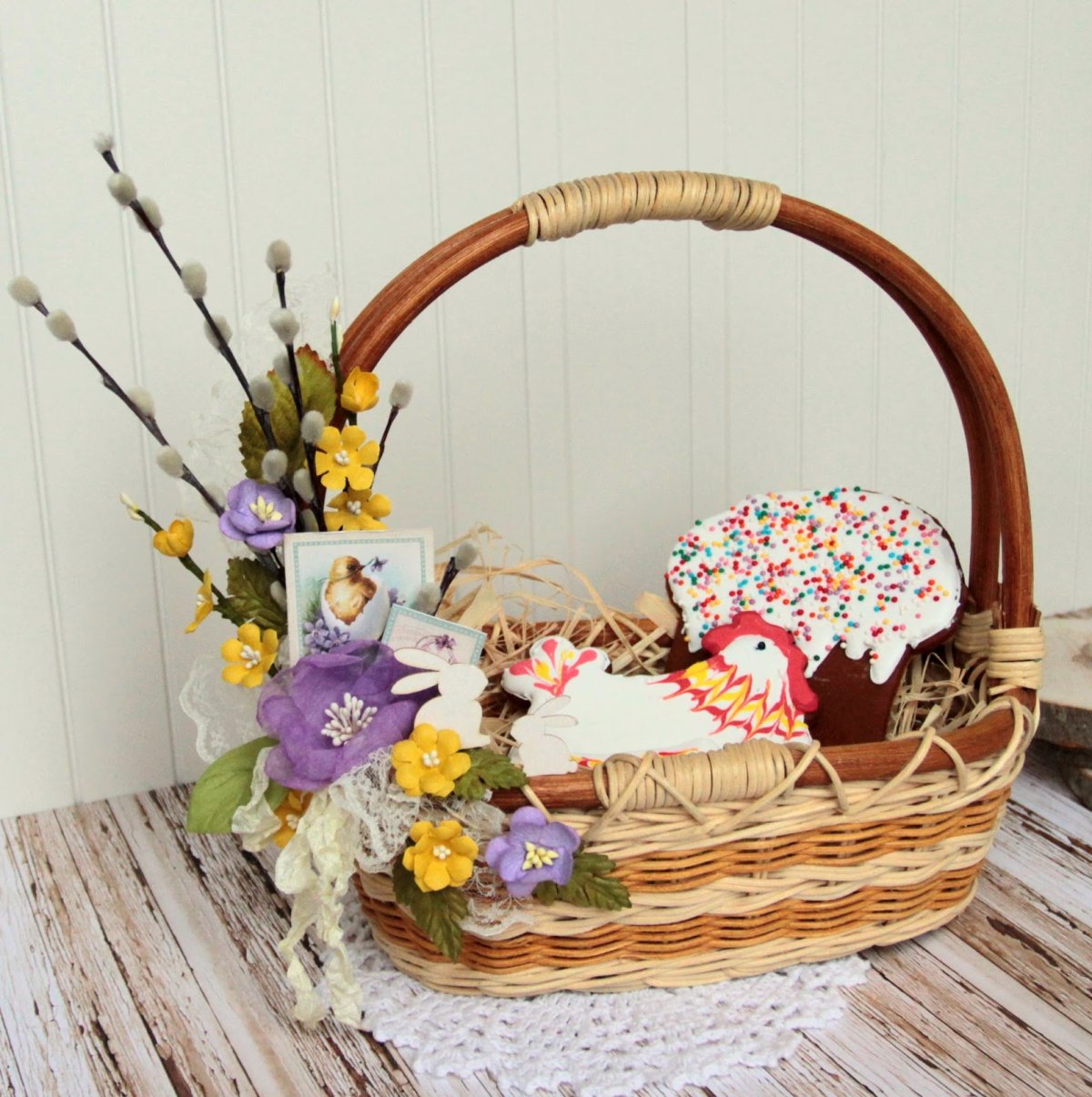 Объёмная композиция Пасхальная