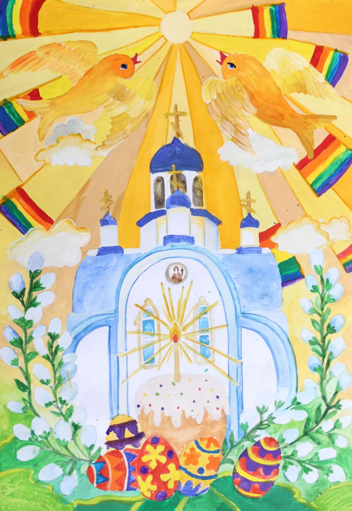 Пасхальная радость в храме