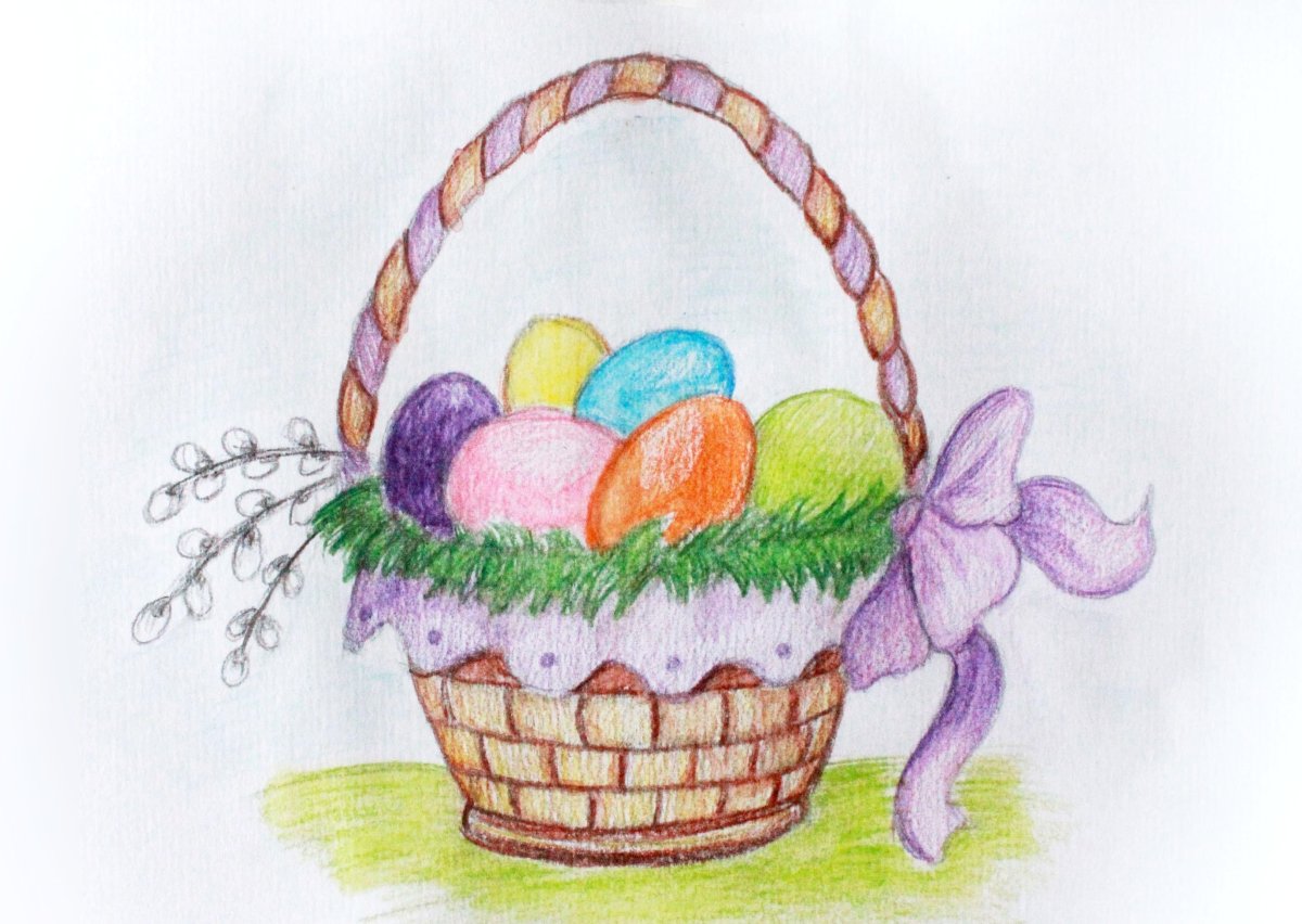 Пасхальные рисунки