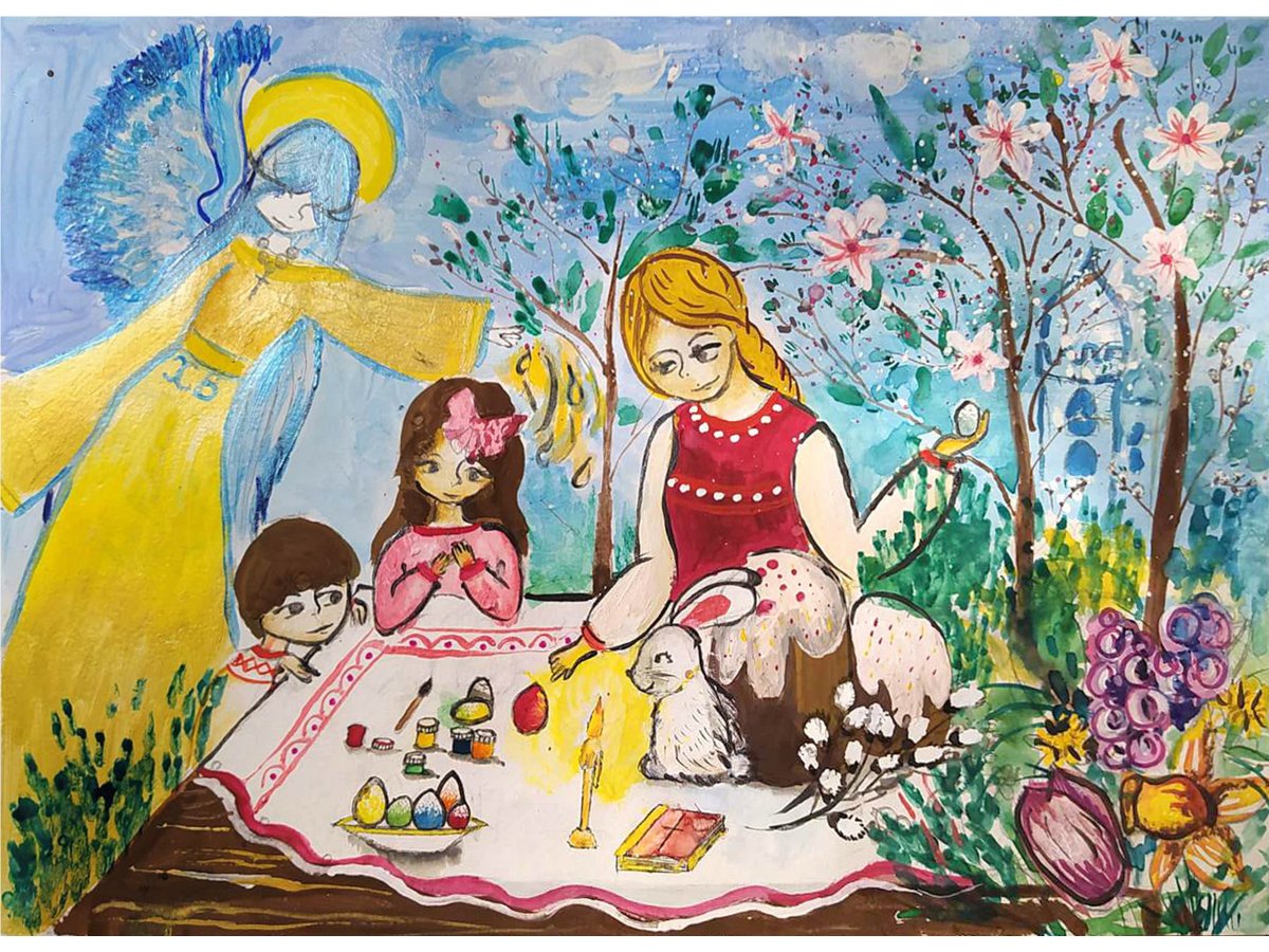 Милые открытки с Пасхой