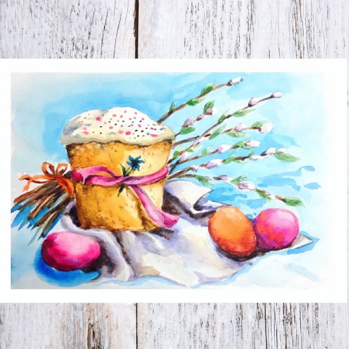 Открытки с Пасхой