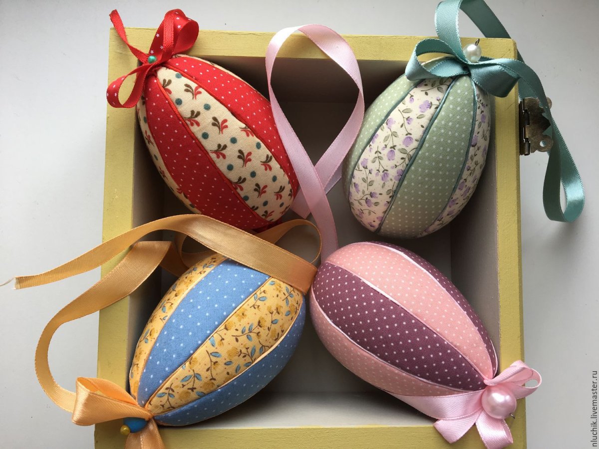 Игрушки из фетра на Пасху