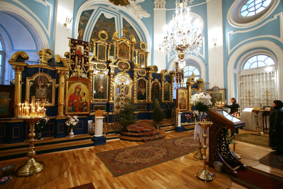 Троицкая Церковь в Санкт-Петербурге на Обуховской обороне