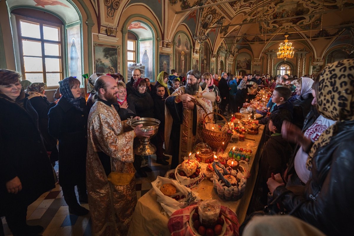 Пасха в Лавре Сергиев Посад