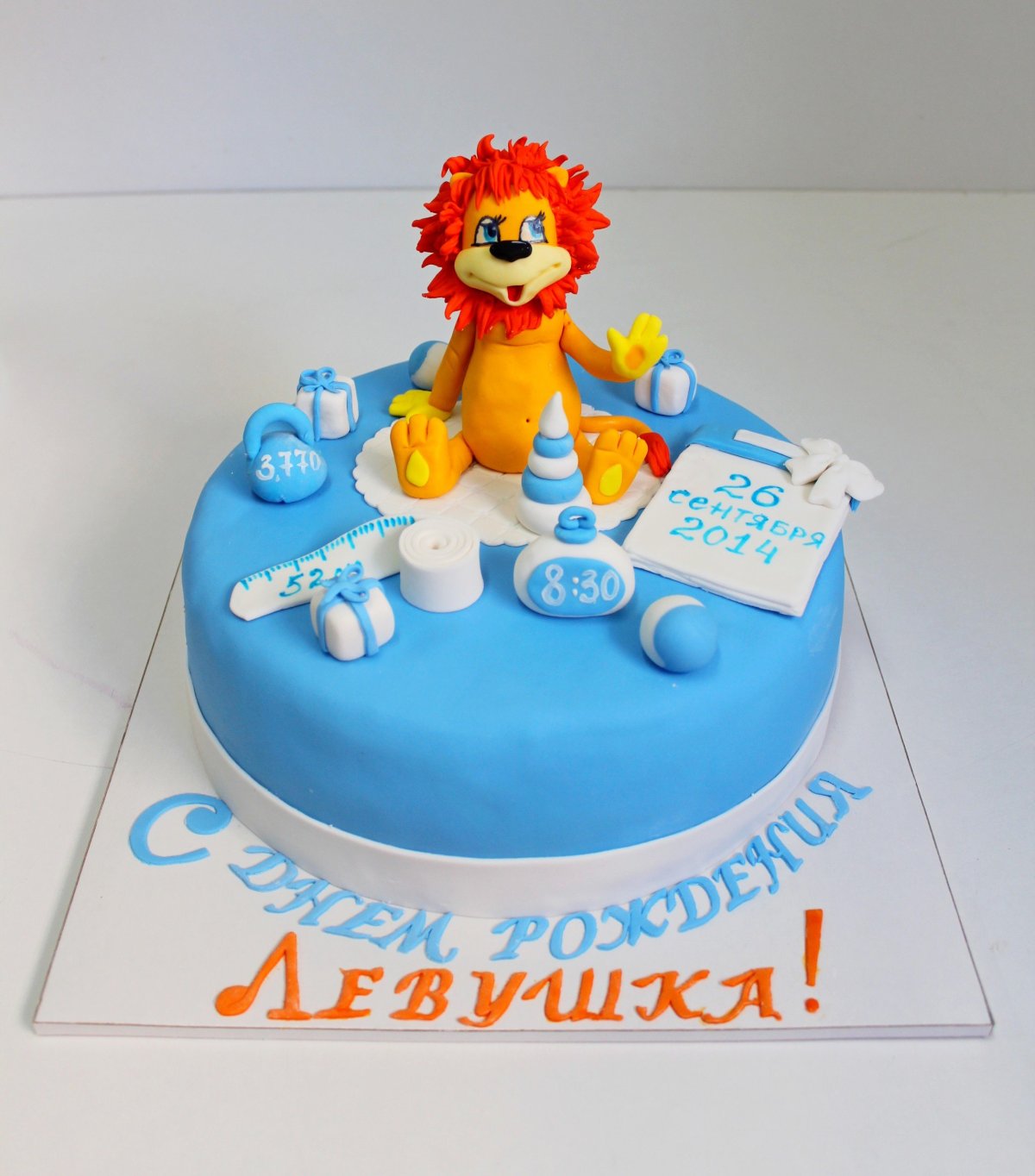 Торт со львом