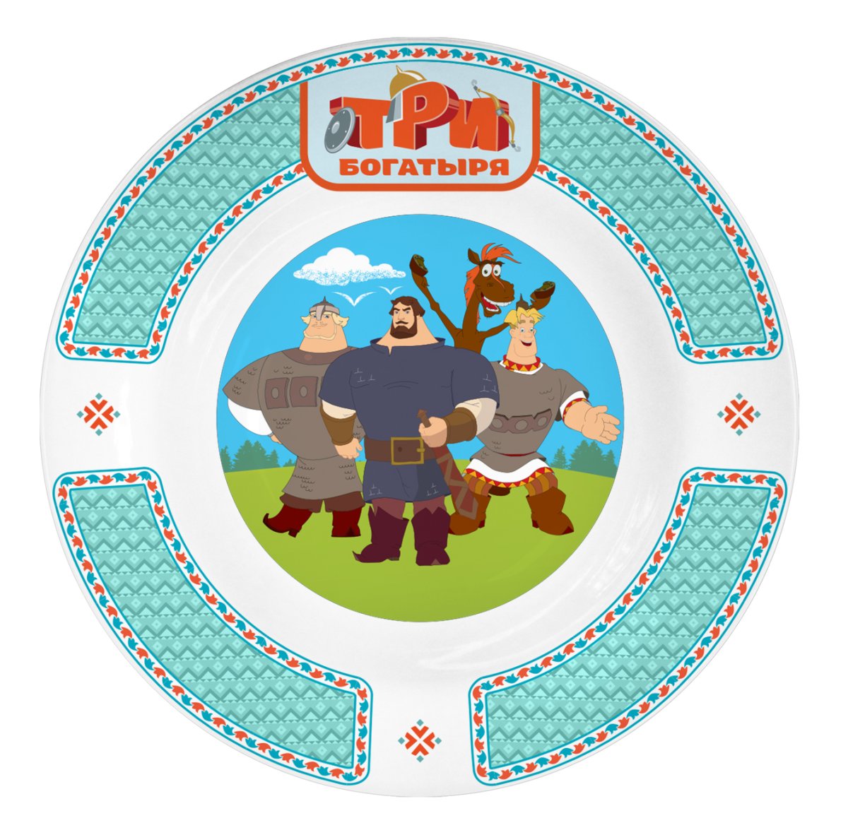 Торт три богатыря