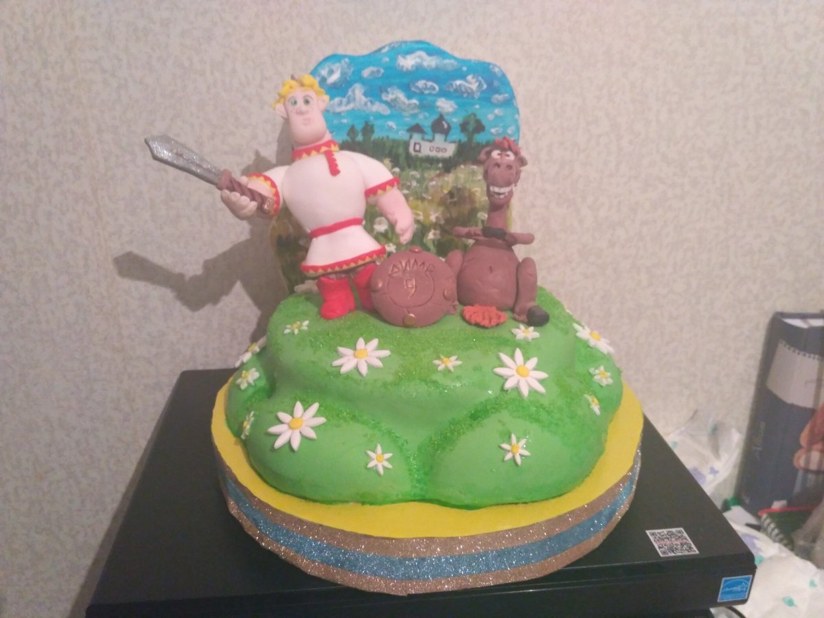 Три богатыря с днем рождения