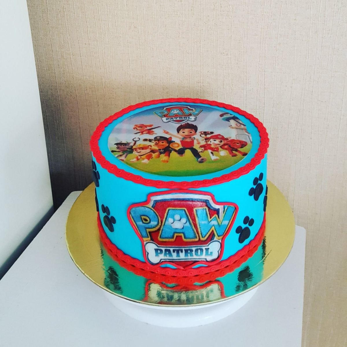 Торт три богатыря