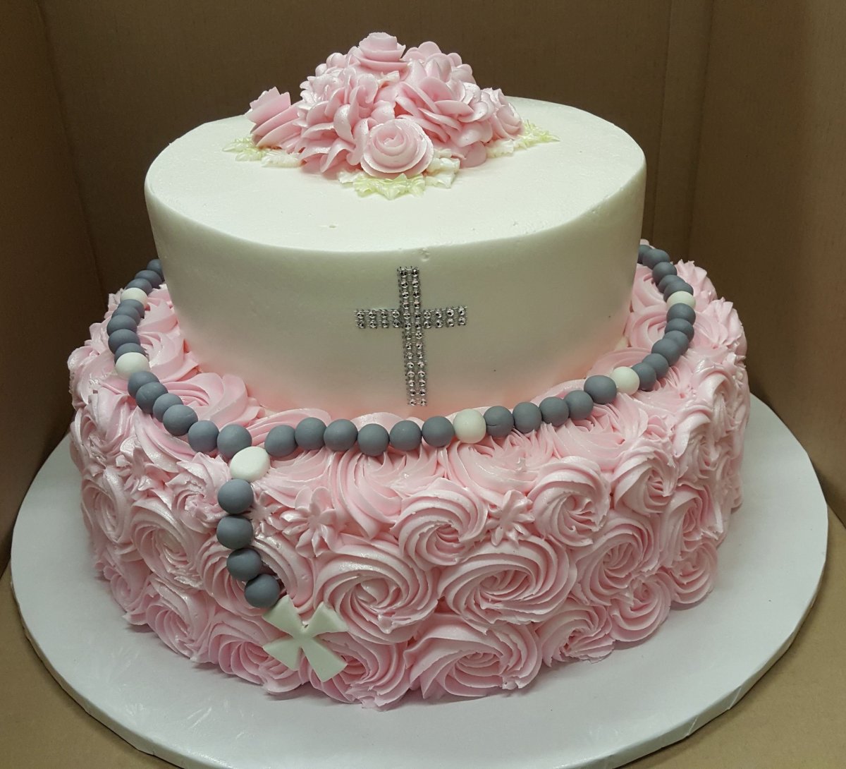 Торт на крестины