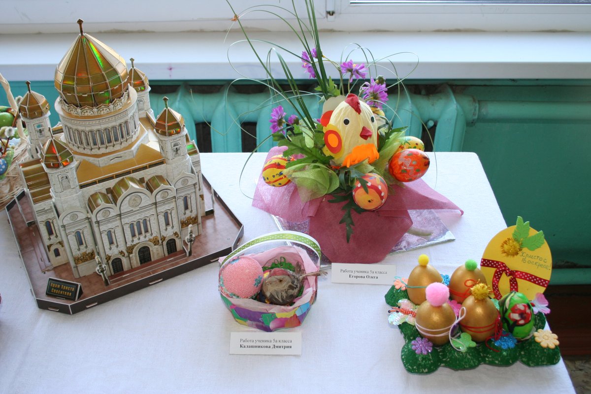 Поделки на Пасху