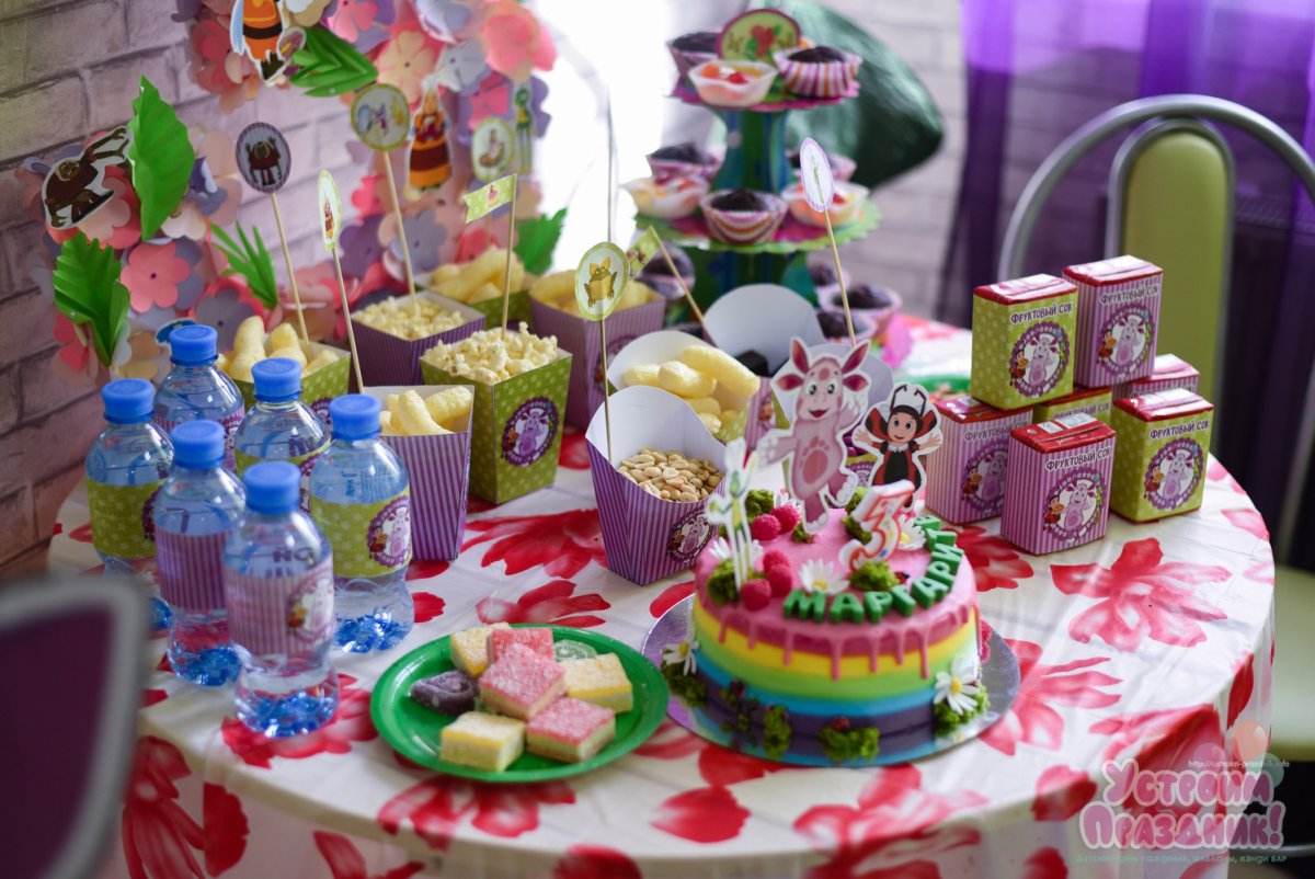 Торт Лунтик