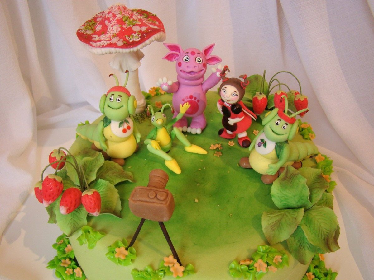 Рамка Лунтик