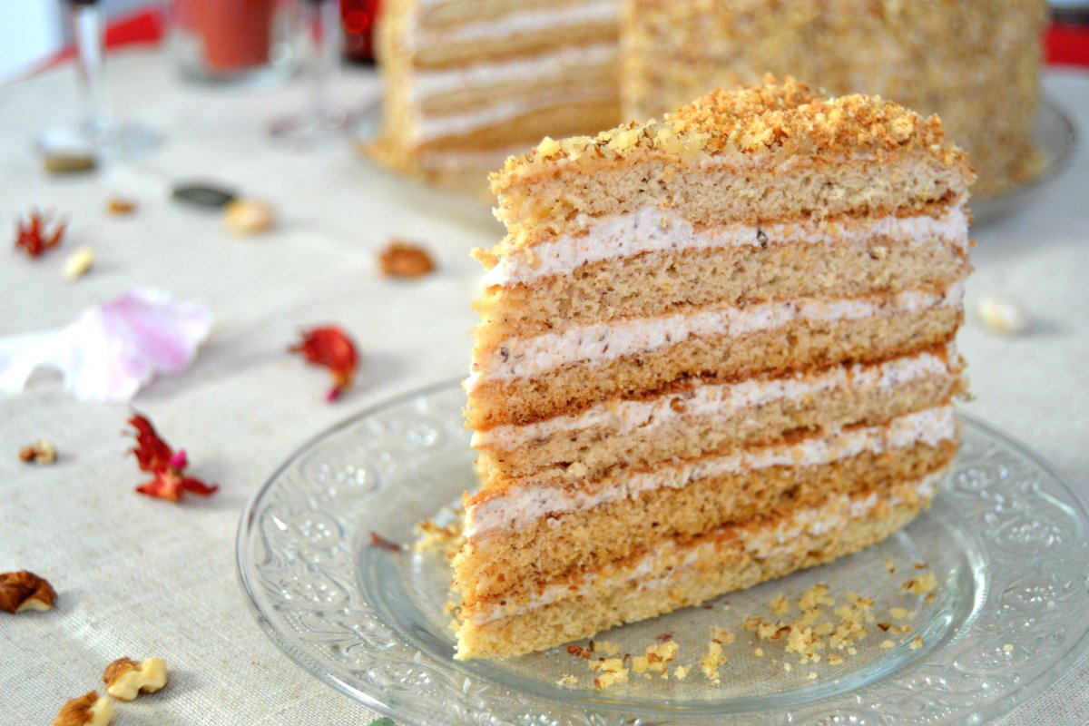 Торт пломбирный без выпечки