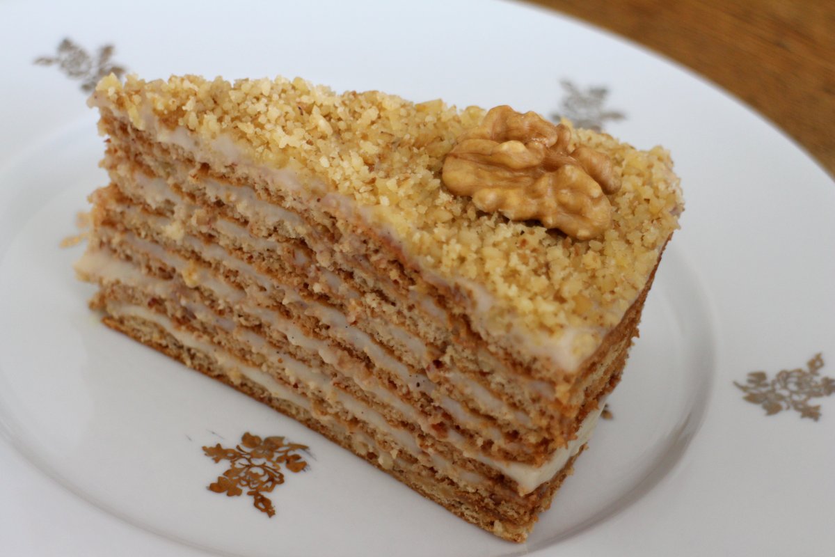 Торт печенье крем