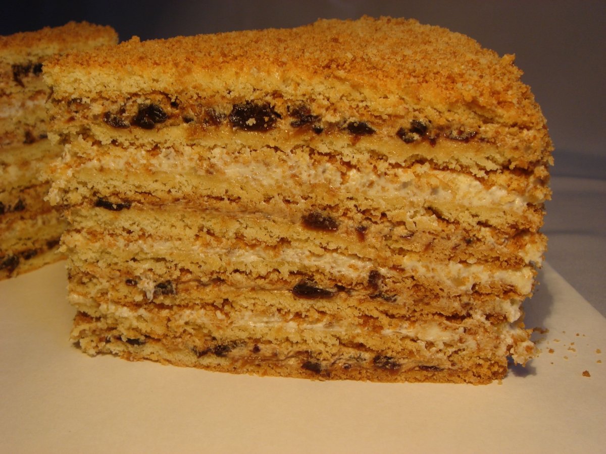 Песочный торт Пешт