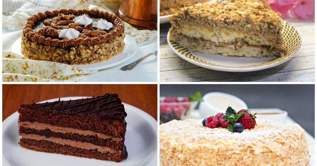 Торты советских времен