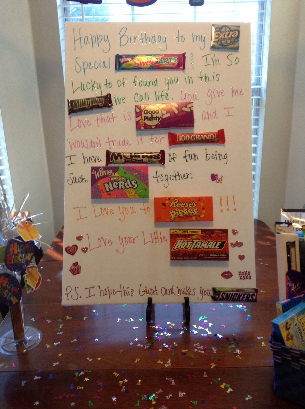 Устроить сюрприз на день рождения