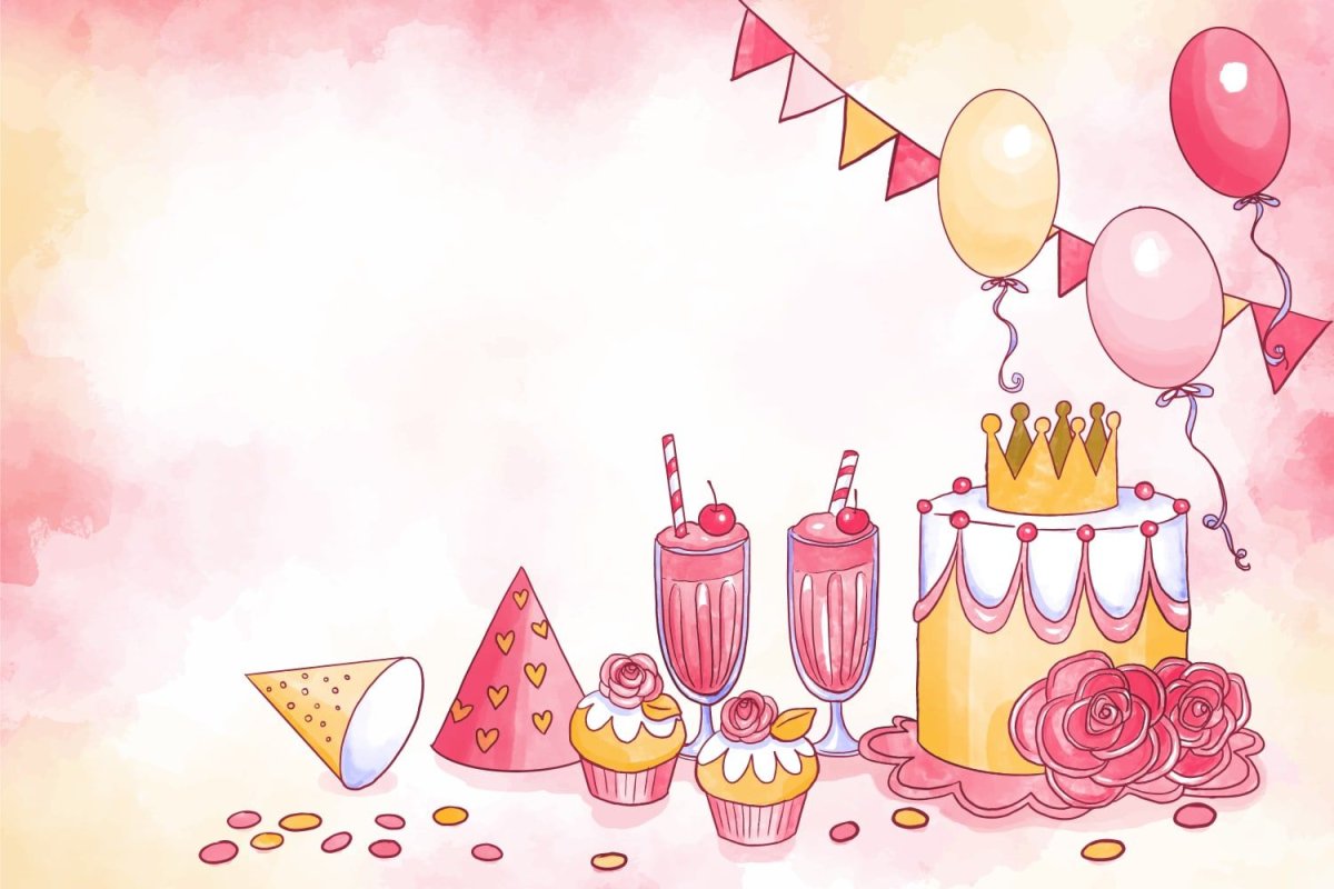 Фон с днем рождения