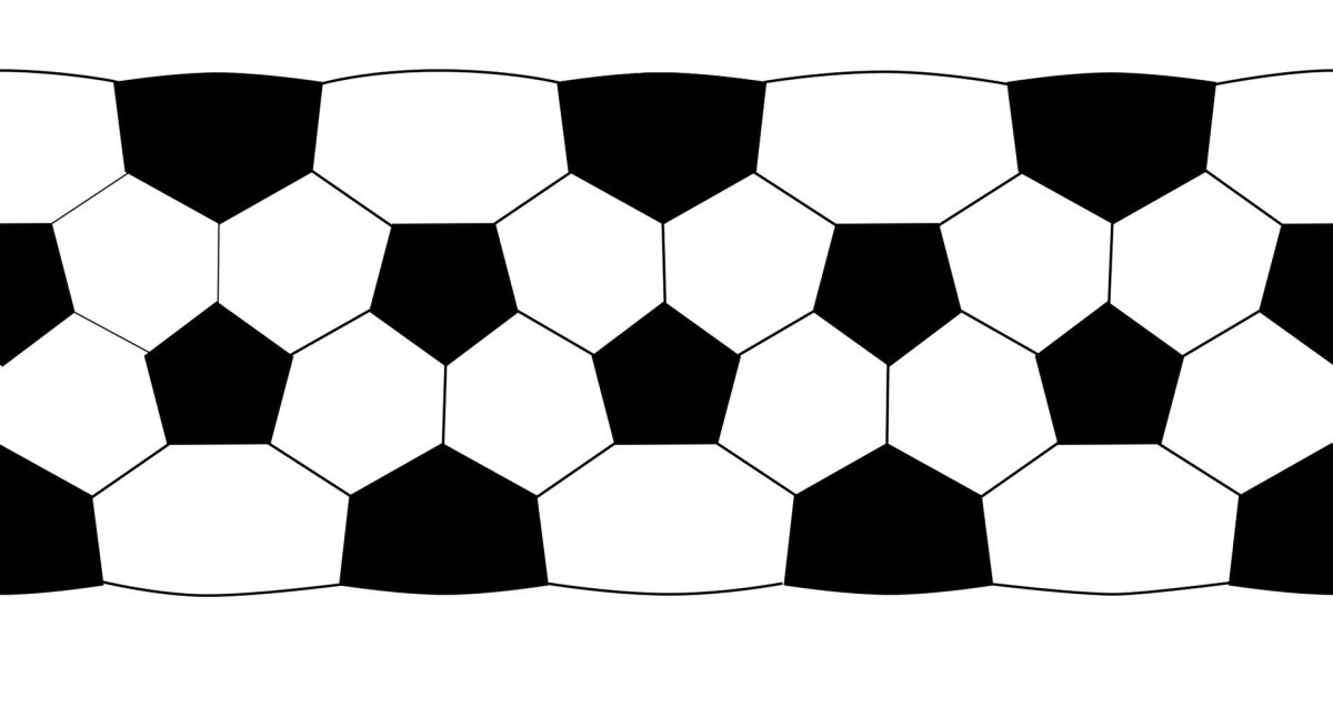 Стилизованный футбольный мяч