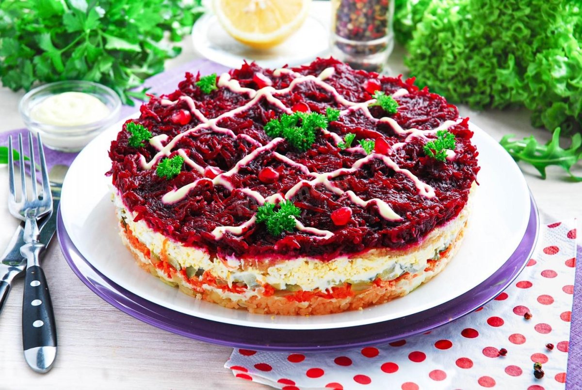 Баклажанный торт закусочный