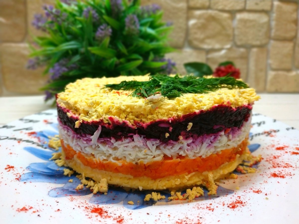 Сельдь "сельдь под шубой".