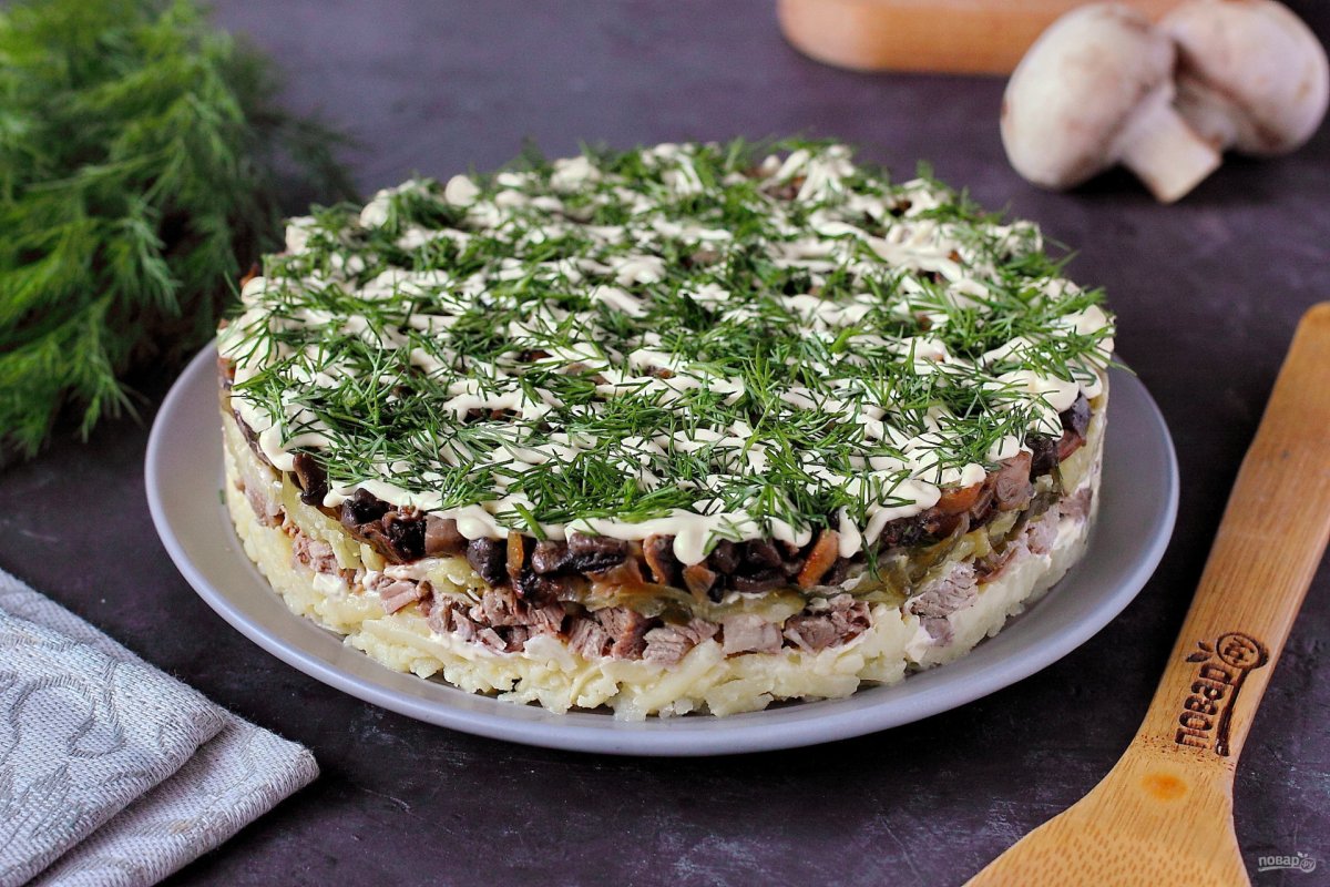 Салат букет листовой