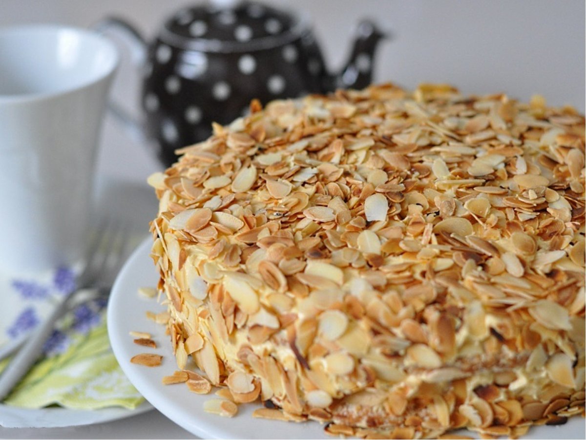 Шведский миндальный торт дайм