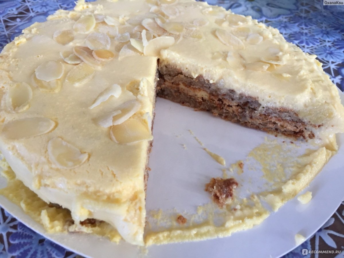 Миндальный пирог Almond