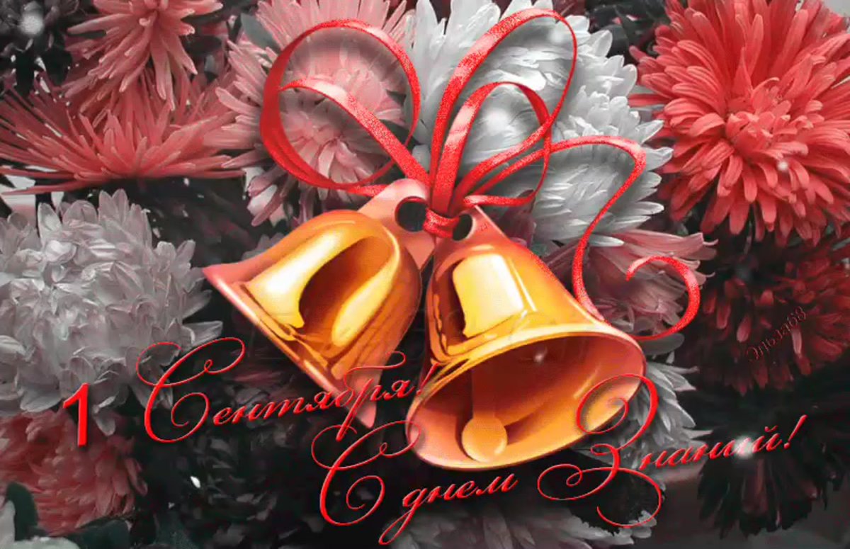 С первым звонком поздравляю