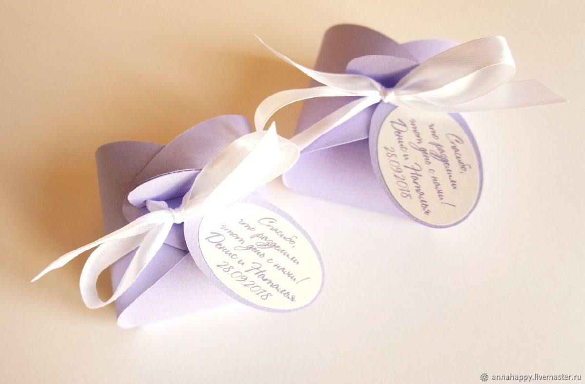 Бонбоньерки на свадьбу
