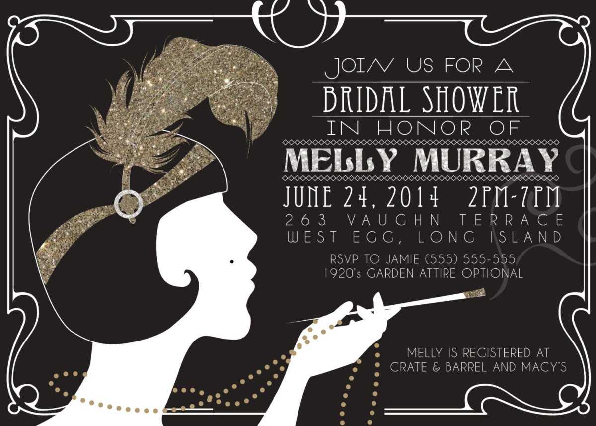 Приглашение Великий Гэтсби